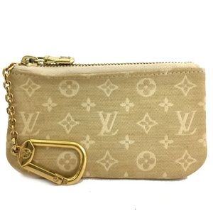 Louis Vuitton Monogram Mini Pochette Clefs Wallet Coin Purse